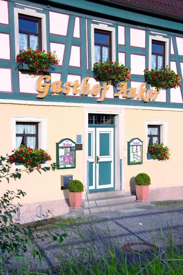 Gasthof Hotel Anker Sommerhausen Buitenkant foto